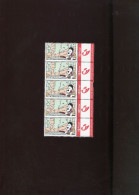 Belgie 3274 Gepersonaliseerde Zegel MNH Duostamps BD COMICS STRIPS TINTIN HERGE Strip Of 5 (one Stamp Damaged See Scan) - Neufs