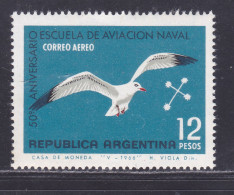 ARGENTINE AERIENS N°  114 ** MNH Neuf Sans Charnière, TB  (D7298) Ecole D'aviation Navale, Oiseau - 1966 - Luchtpost