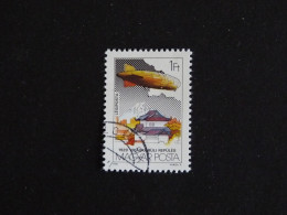 HONGRIE HUNGARY MAGYAR YT PA 443 OBLITERE - LURABA 1981 ZEPPELIN TOKYO - Used Stamps