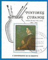 Caribbean 1978 Year , Used Block Painting - Blocs-feuillets