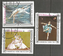 Caribbean 1978 Year , Used Stamps Balet - Oblitérés