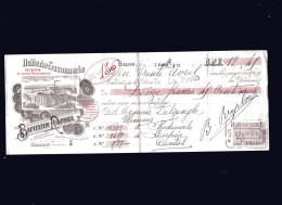 SALON - Lettre De Change Illustrée 1912 - HUILERIE SAVONNERIE -  BAPTISTIN RAPHEL - Bills Of Exchange