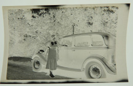 Photo De Particulier Négatif Celluloïd Automobile Ancienne Modelé Et Marque A Identifier   Réf 29083 - Non Classés