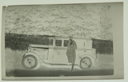 Photo De Particulier Négatif Celluloïd Automobile Ancienne Modelé Et Marque A Identifier   Réf 29084 - Non Classés