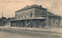 LEOPOLDSBURG   VUE INTERIEURE DE LA GARE       2 SCANS - Leopoldsburg