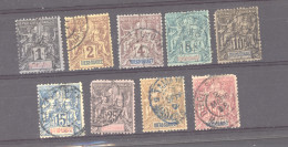 Diégo Suarez :  Yv   38...48  (o)   9 Valeurs - Used Stamps