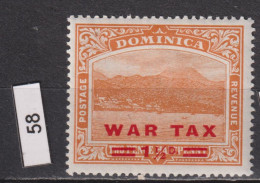 Timbre Neuf** De Dominique De 1919 N° YT 58 MI 55 MNH - Dominica (...-1978)