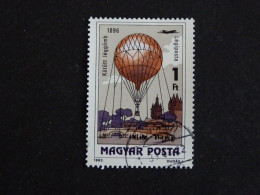 HONGRIE HUNGARY MAGYAR YT PA 451 OBLITERE - BALLON AEROSTAT / BALLON MILITAIRE - Usado