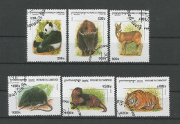 Cambodja 1999 Animals  Y.T. 1689/1694 (0) - Kambodscha