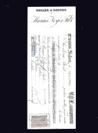 SALON - Lettre De Change 1912 - HUILES & SAVONS - MARIUS NOYER FILS - Bills Of Exchange