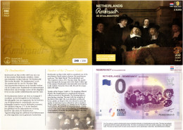 0-Euro PEAG 2019-3 NETHERLANDS - REMBRANDT - DE STAALMEESTERS First Issue Pack No. Nur Bis #250 ! - Essais Privés / Non-officiels