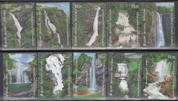 SRI LANKA 2024 WATERFALLS  Of Sri Lanka 10 Different  Stamps MNH(**) - Sri Lanka (Ceylan) (1948-...)