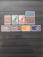 FR. ANDORRA MNH** EUROPA 1966 - 1970 / 5 SETS - Collections