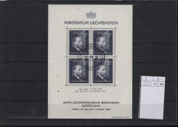 Liechtenstein Michel Cat.No. Sheet Used 3 - Bloques & Hojas