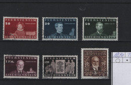 Liechtenstein Michel Cat.No.  Usaed 186/191 - Used Stamps