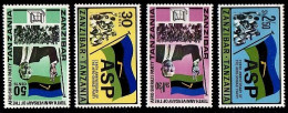 (06) Sansibar / Zanzibar  1967 / Politics / Party / Partei  ** / Mnh  Michel 349-352 - Zanzibar (...-1963)