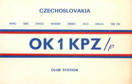 QSL Card Czechoslovakia Radio Amateur Station OK1KPZ Y03CD - Radio Amatoriale