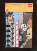 Belgie 3274 Gepersonaliseerde Zegel MNH Duostamps BD COMICS STRIPS TINTIN FACTEUR HERGE Strip Of 5 IN ORIGINAL PACKAGING - Mint