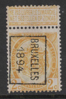 2c Preo 9B Bruxelles 1894 - Roulettes 1894-99