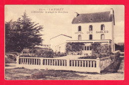 F-29-La Foret-01Ph123  L'hôtel Des Sables Sur La Plage De Kerléven, Cpa  - La Forêt-Fouesnant