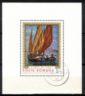 Roumanie 1971 Mi 2977 - Bl.90 (Yv BF 90), Obliteré - Usado