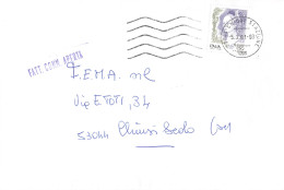 Beleg (AD3400) - 2001-10: Storia Postale