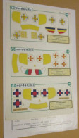 DEC24 : Planche Décals 1/72e De Marque NORDAN 3 ME 109E PORTUGAL SLOVAQUIE ET ROUMANIE - Airplanes