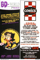 Marque Page Festival BD De BRUXELLES BD-WORLD - Bookmarks