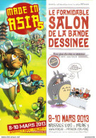 Marque Page Festival BD De BRUXELLES Expo MADE IN ASIA En 2013 Par TRONDHEIM Et Manga - Marque-pages