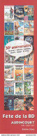 Marque Page Festival BD De AUDINCOURT En 2012 Visuel Des 21 Affiches Dont JUILLARD PELLERIN CHERET ROSSI ..... - Bookmarks