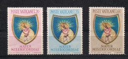 Vatican Vatikan 1954 Yvertn° 207-209 (*)  MLH Cote 40 € - Nuevos