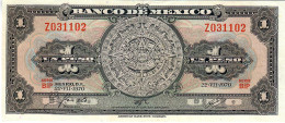 MEXICO P59l 1 PESO 22.7.1970  XF-AU - Mexique