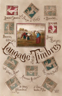 Langage Des Timbres  - Les Glaneuses   - é - Briefmarken (Abbildungen)