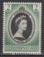 Timbre Neuf** De Dominique De 1953 N° YT 136 MI 137 MNH - Dominica (...-1978)