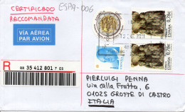 Philatelic Envelope With Stamps Sent From SPAIN To ITALY - Briefe U. Dokumente