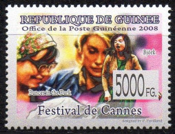 GUINEA - 1v - MNH - Catherine Deneuve - Dancer In The Dark - Movies - Film - Kino - Cine - Cannes Festival - Björk - Film