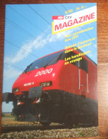 CFF Magazine. Mai 1992. - Trenes