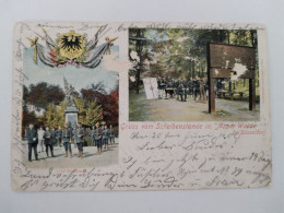 Gruss Vom Scheibenstande Im Aaper Walde Bei Düsseldorf, 1900 - Duesseldorf