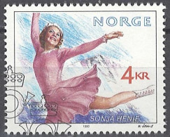 Norwegen Norway 1990. Mi.Nr. 1051, Used O - Gebruikt