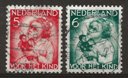 PAYS-BAS: Obl., N° YT 269 Et 270, TB - Used Stamps