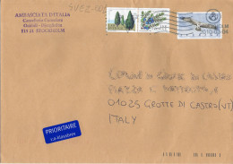 Philatelic Envelope With Stamps Sent From SWEDEN To ITALY - Brieven En Documenten