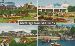 GREETINGS FROM SKEGNESS, MULTIVUE COULEUR  REF 14913 - Sonstige & Ohne Zuordnung