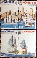 Montserrat 1976 America Bicentenary Ships MNH - Montserrat