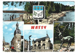 52 - WASSY - Divers Aspects  (5 Vues Et écusson)  (N° 1) - Wassy
