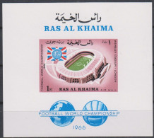 Soccer World Cup 1966 - RAK - S/S Imp. MNH - 1966 – Inglaterra