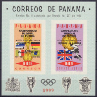 Soccer World Cup 1966 - PANAMA - S/S Imperf. Ovp MNH - 1966 – England