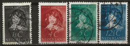 PAYS-BAS: Obl., N° YT 299 + 301 à 303, TB - Used Stamps