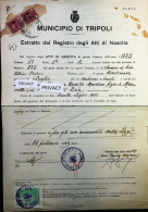 1949 - LIBIA - TRIPOLI - "B.M.A." Su MARCA DA BOLLO COLONIE ITALIANE - S6924 - Other & Unclassified