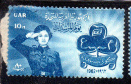 UAR EGYPT EGITTO 1962 EGYPTIAN GIRL SCOUTS' 25th ANNIVERSARY 10m MH - Neufs