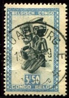 Congo Luluabourg Oblit. Keach 10(.E.) Sur C.O.B.289 Le 19/11/1953 - Usados